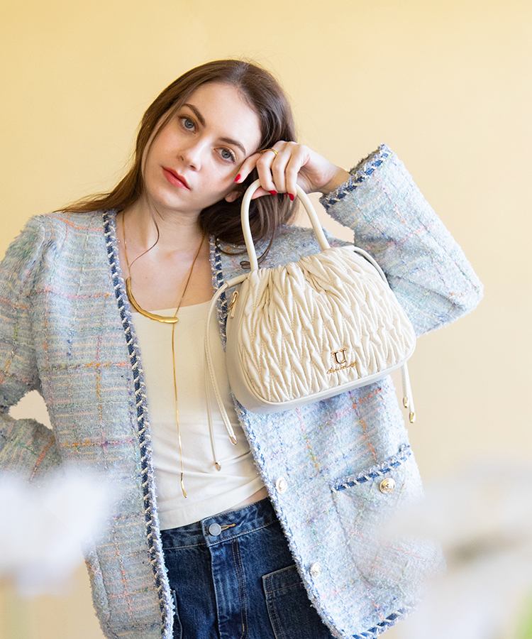 Mou【ムー】ドロストバッグ