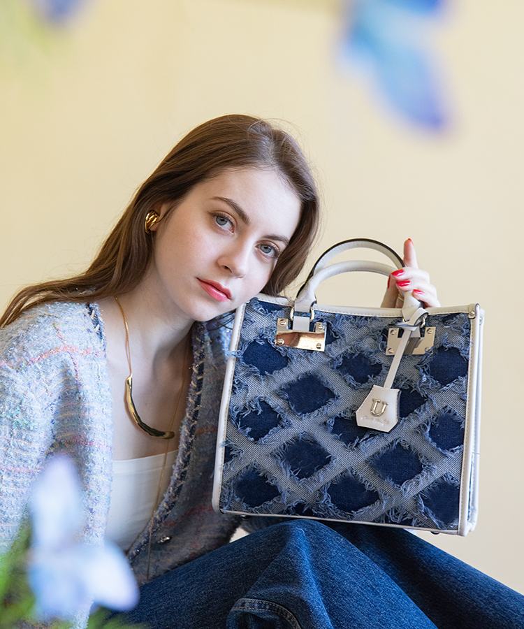 Parisien【パリジャン】デニムトートバッグ／Mサイズ