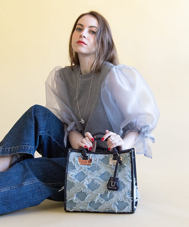 Parisien【パリジャン】デニムトートバッグ／Mサイズ