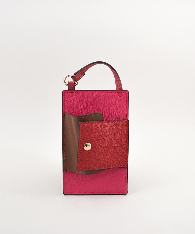 Toujours【トゥジュール】配色メガネケースチャーム