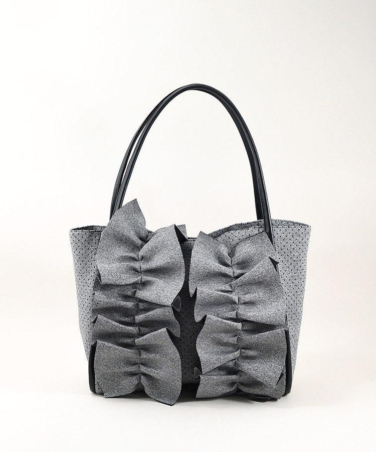 Moelleux【モワルー】フリルトートバッグ