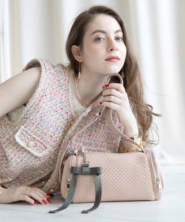 Moelleux【モワルー】ダブルポケットショルダーバッグ