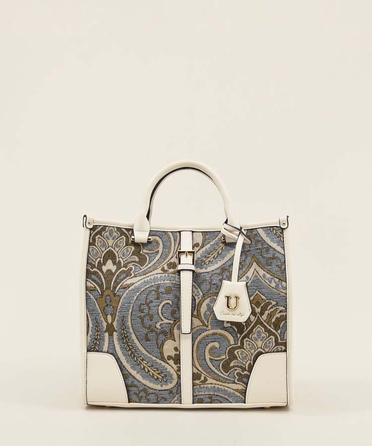 Juliangle【ジュリアングル】ペイズリートートバッグ／Mサイズ