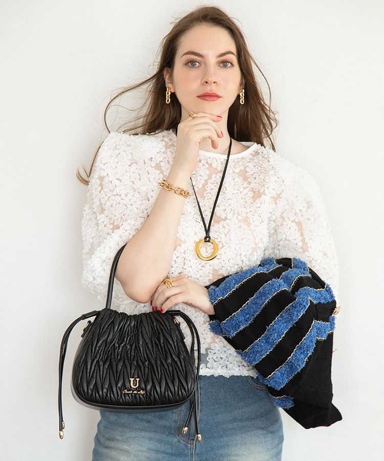 Mou【ムー】ドロストバッグ