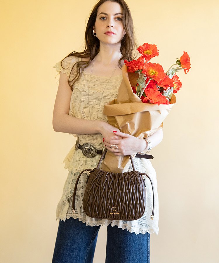 Mou【ムー】ドロストバッグ