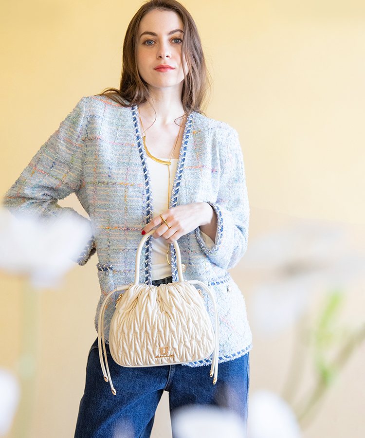 Mou【ムー】ドロストバッグ