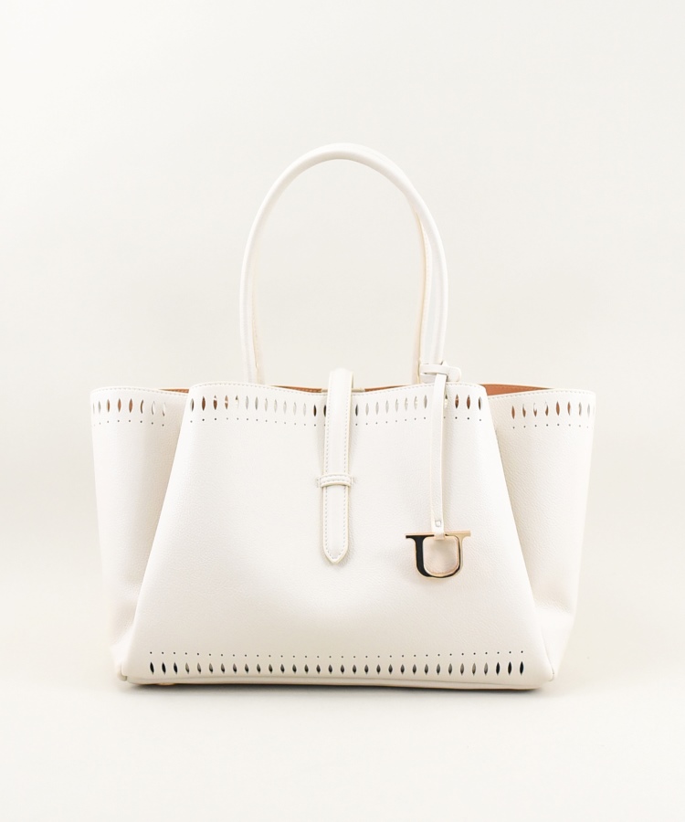 Cloture【クローチャー】あおりポケットトートバッグ／ショルダー付き