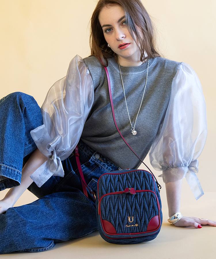 Mou multi poche【ムー ムルティ ポッシュ】ショルダーバッグ