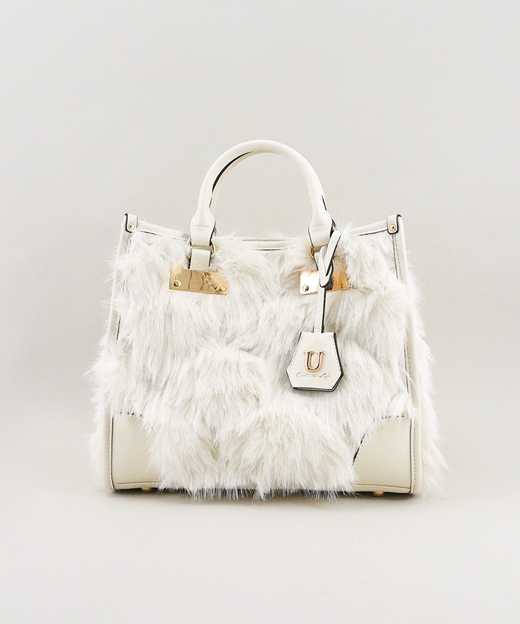 ファーParisien【パリジャン】トートバッグ／Mサイズ