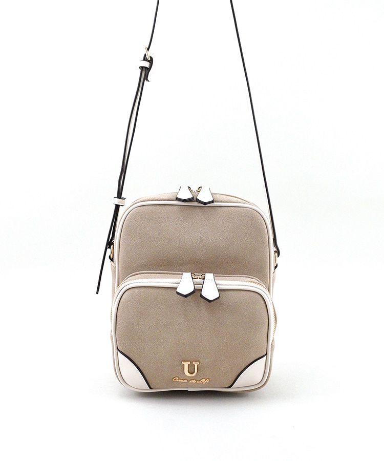 Multi poche【ムルティ ポッシュ】スエードショルダーバッグ