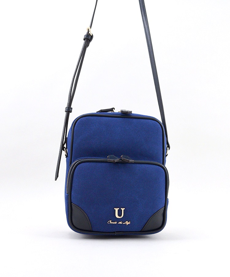 Multi poche【ムルティ ポッシュ】スエードショルダーバッグ