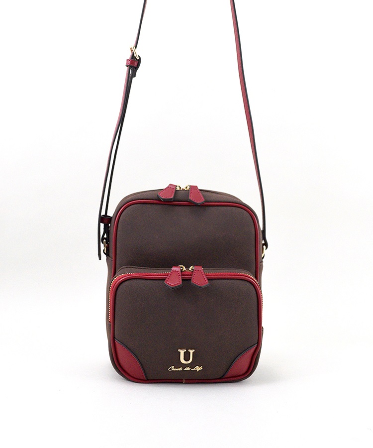 Multi poche【ムルティ ポッシュ】スエードショルダーバッグ