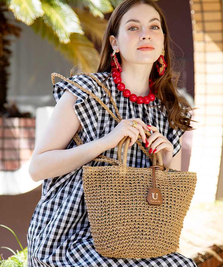 Panier d Anna【パニエ ダナ】ペーパートートかごバッグ