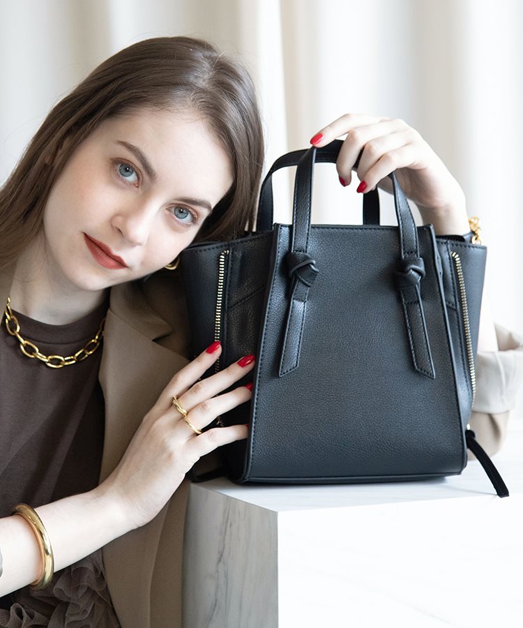 Lier【リエール】ジッパートートバッグ／Sサイズ