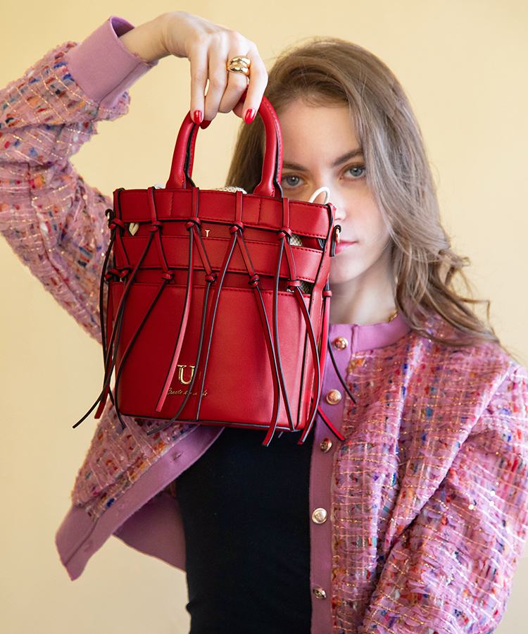 Tresse【トレセ】バスケットバッグ/ ショルダー付き