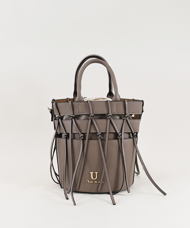 Tresse【トレセ】バスケットバッグ/ ショルダー付き