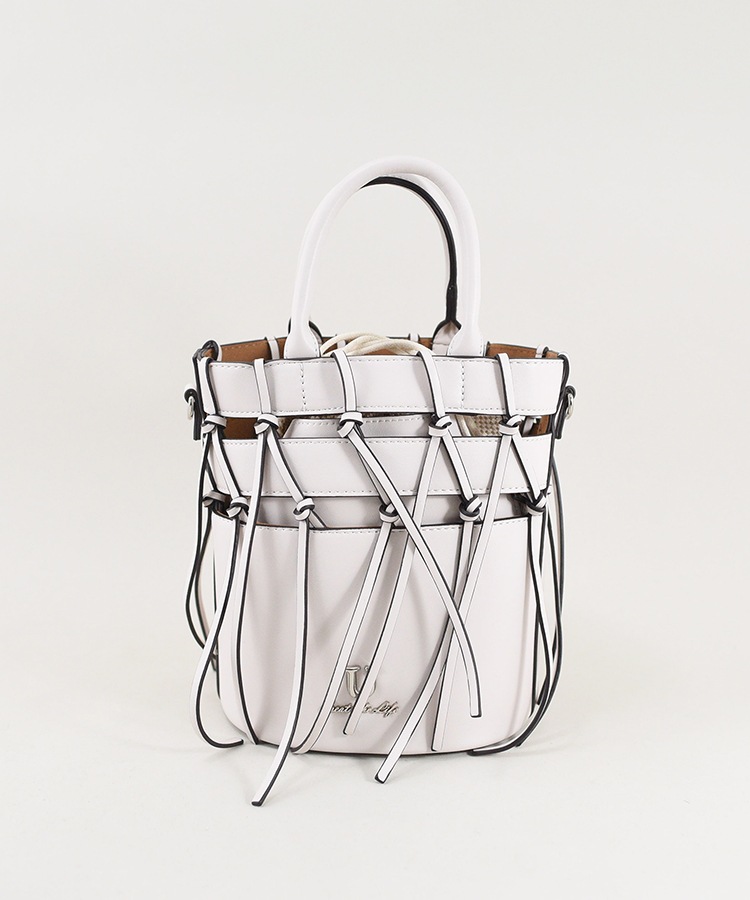 Tresse【トレセ】バスケットバッグ/ ショルダー付き